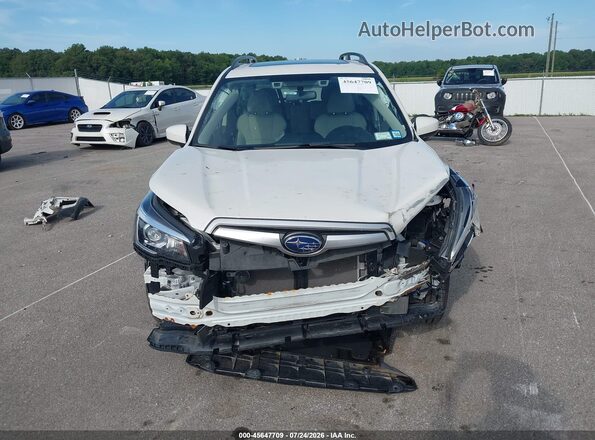 JF2SKAJC5LH538878 2020 SUBARU FORESTER White Widok wnętrza z tyłu