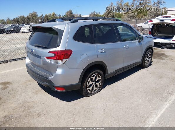 JF2SKAJC5MH430245 2021 SUBARU FORESTER Серебряный Задняя правая четверть