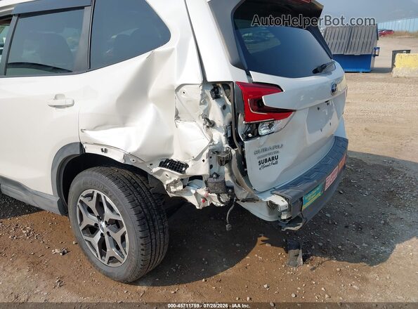 JF2SKAJC5MH467974 2021 SUBARU FORESTER White წინა ხედი