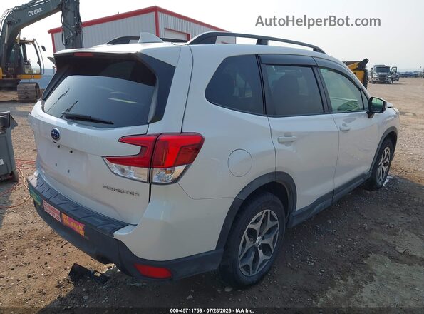 JF2SKAJC5MH467974 2021 SUBARU FORESTER White უკანა მარჯვენა