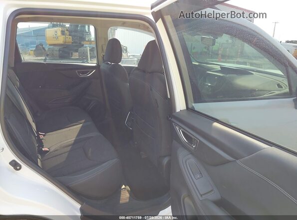 JF2SKAJC5MH467974 2021 SUBARU FORESTER White VIN კოდის სტიკერის ხედი