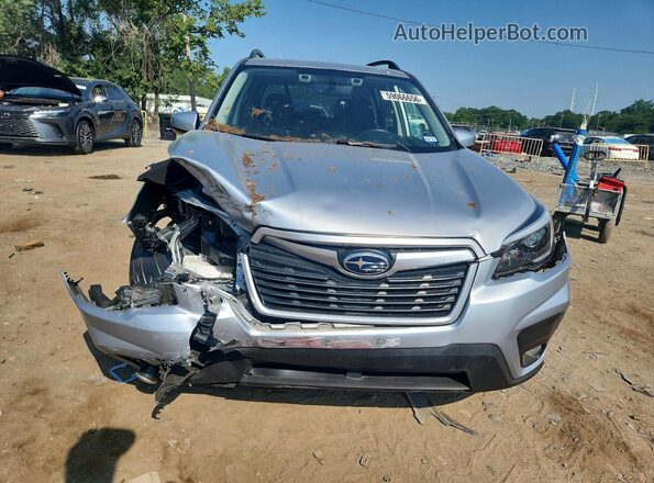 JF2SKAJC5MH531849 2021 SUBARU FORESTER Silver Front view