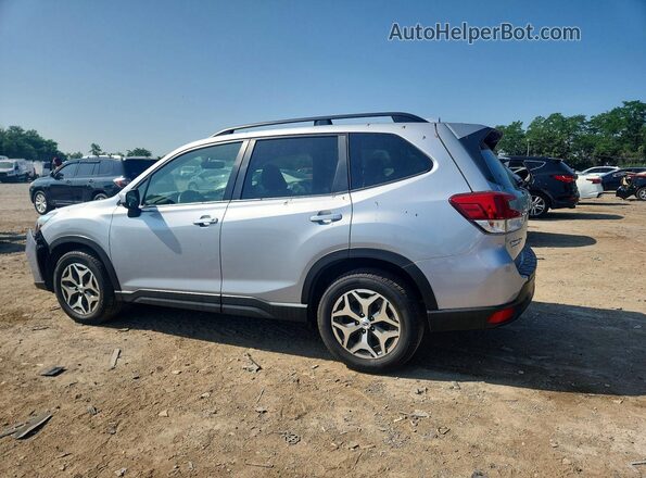 JF2SKAJC5MH531849 2021 SUBARU FORESTER Silver Rear left