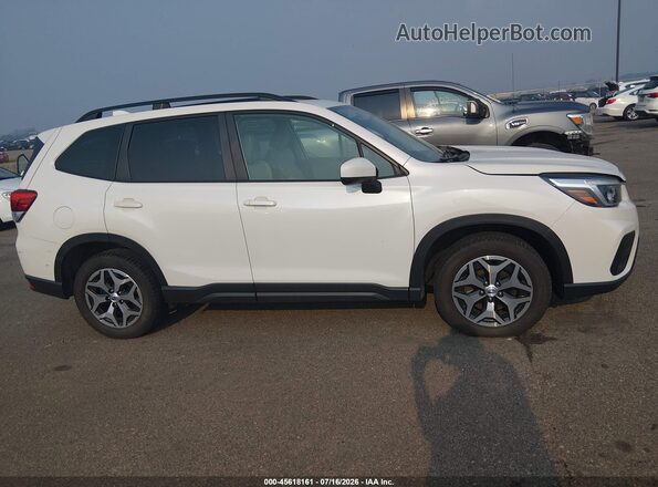 JF2SKAJC5MH586589 2021 SUBARU FORESTER White Vista interior de 360 grados
