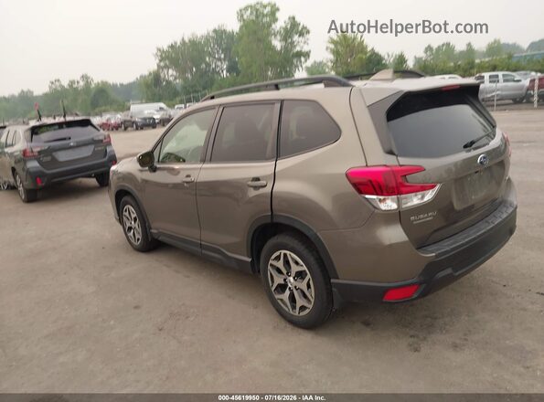 JF2SKAJC5MH592795 2021 SUBARU FORESTER Gray Rear left