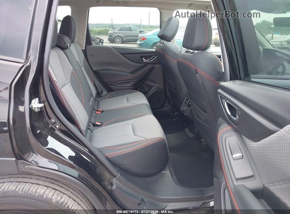 JF2SKAJC5PH462374 2023 SUBARU FORESTER Black Vista de la etiqueta del VIN