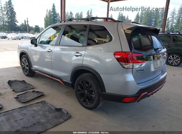 JF2SKAJC5PH497223 2023 SUBARU FORESTER Серебряный Задняя левая четверть