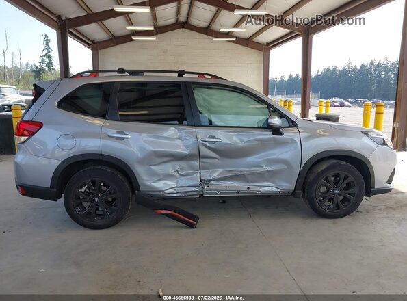 JF2SKAJC5PH497223 2023 SUBARU FORESTER Серебряный Вид задней части салона