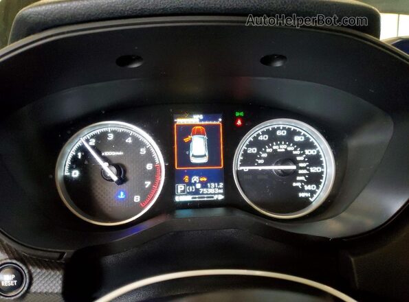 JF2SKAJC6LH410858 2020 SUBARU FORESTER Черный Вид щитка приборов