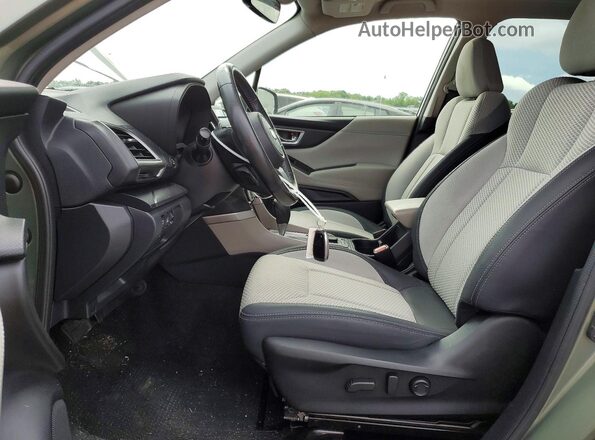JF2SKAJC6MH522206 2021 SUBARU FORESTER Green Front interior view