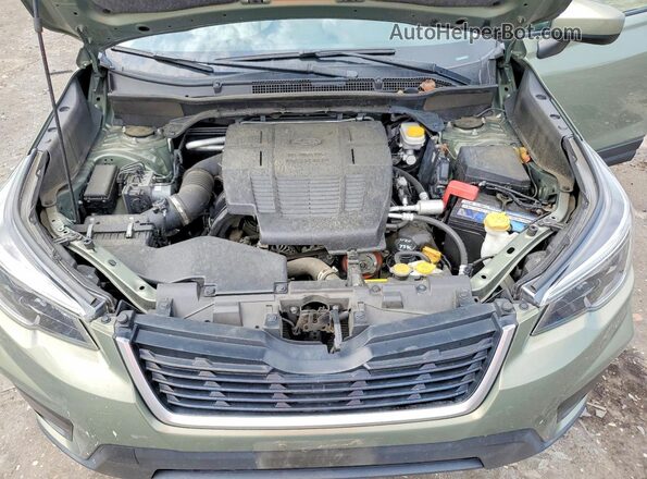 JF2SKAJC6MH522206 2021 SUBARU FORESTER Green Engine compartment view
