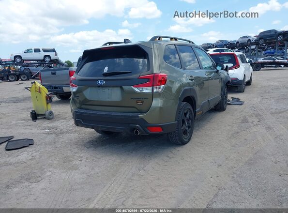 JF2SKAJC6RH526277 2024 SUBARU FORESTER Green Trasero derecho