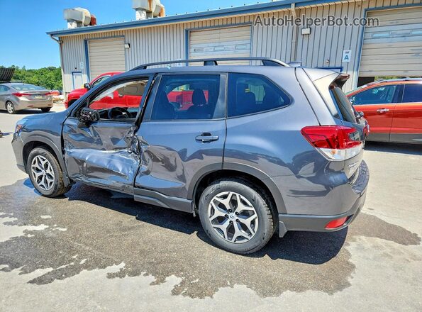 JF2SKAJC7LH455873 2020 SUBARU FORESTER Gray Задня ліва чверть