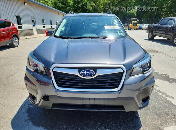 JF2SKAJC7LH455873 2020 SUBARU FORESTER Gray Вид спереду