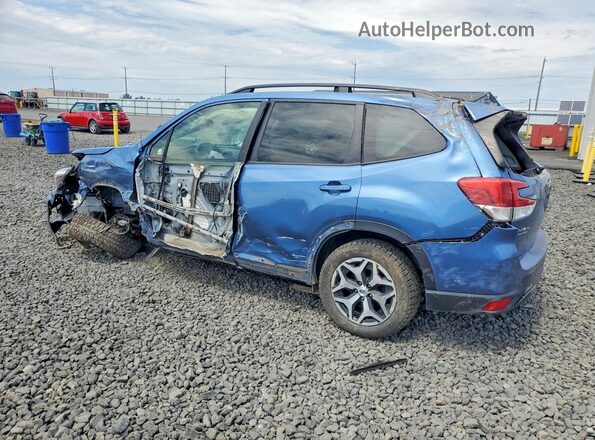 JF2SKAJC7LH469630 2020 SUBARU FORESTER Blue Rear left