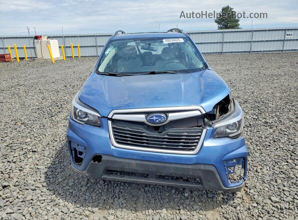JF2SKAJC7LH469630 2020 SUBARU FORESTER Blue Front view