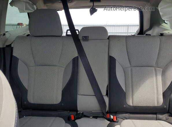 JF2SKAJC7LH469630 2020 SUBARU FORESTER Blue Rear seats view