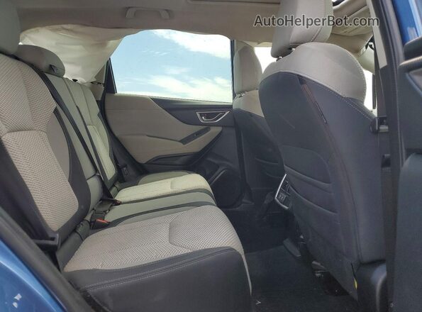 JF2SKAJC7LH469630 2020 SUBARU FORESTER Blue Rear interior view