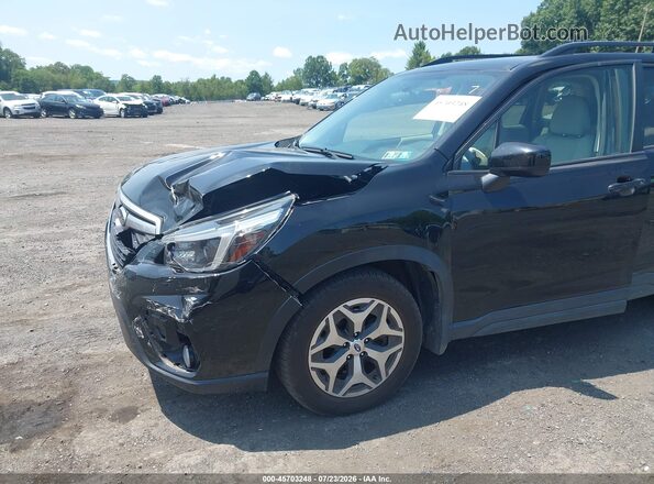 JF2SKAJC7MH465725 2021 SUBARU FORESTER Black Դիմացի տեսք