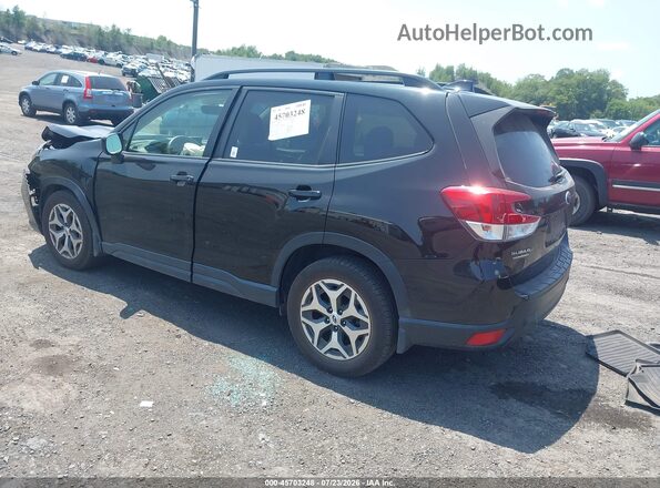 JF2SKAJC7MH465725 2021 SUBARU FORESTER Black Հետևի ձախ