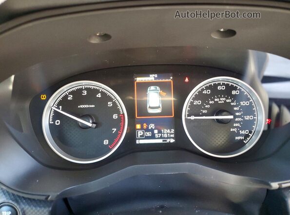 JF2SKAJC7MH473047 2021 SUBARU FORESTER Red ხელსაწყოთა პანელის ხედი
