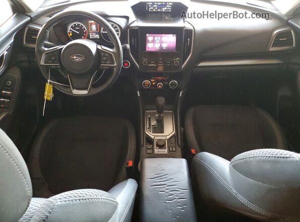 JF2SKAJC8LH548613 2020 SUBARU FORESTER Gray Առջևի վահանակի տեսք