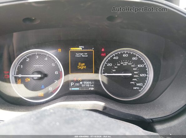 JF2SKAJC8LH597214 2020 SUBARU FORESTER Brown Widok tylnych siedzeń
