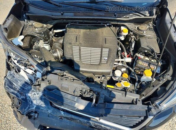 JF2SKAJC8MH508095 2021 SUBARU FORESTER Black Engine compartment view