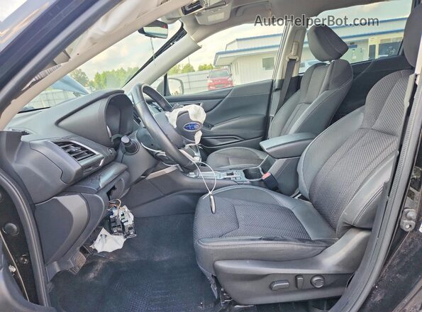 JF2SKAJC8MH508095 2021 SUBARU FORESTER Black Front interior view