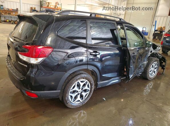 JF2SKAJC8MH592371 2021 SUBARU FORESTER Black უკანა მარჯვენა