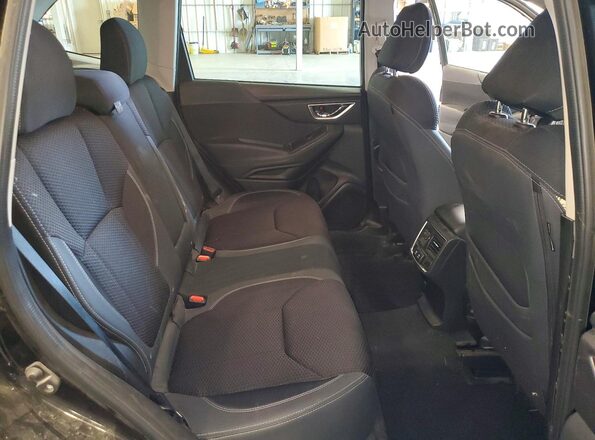 JF2SKAJC8MH592371 2021 SUBARU FORESTER Black უკანა სალონის ხედი