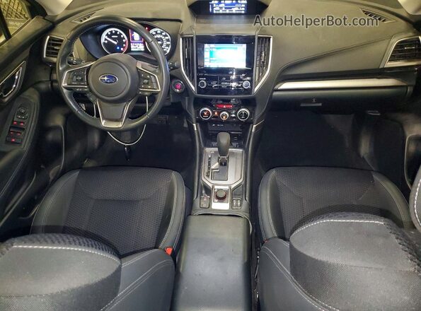 JF2SKAJC8MH592371 2021 SUBARU FORESTER Black წინა პანელის ხედი
