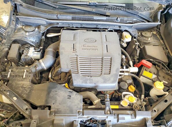 JF2SKAJC8MH592371 2021 SUBARU FORESTER Black ძრავის განყოფილების ხედი