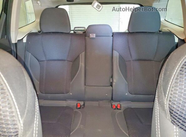 JF2SKAJC8MH592371 2021 SUBARU FORESTER Black უკანა სავარძლების ხედი