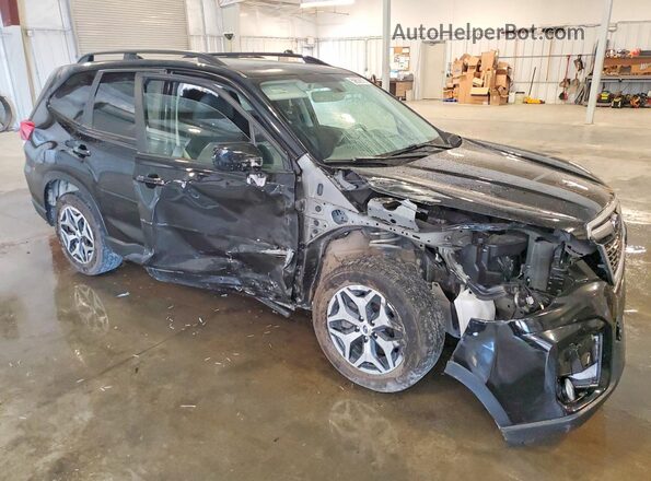 JF2SKAJC8MH592371 2021 SUBARU FORESTER Black წინა მარჯვენა