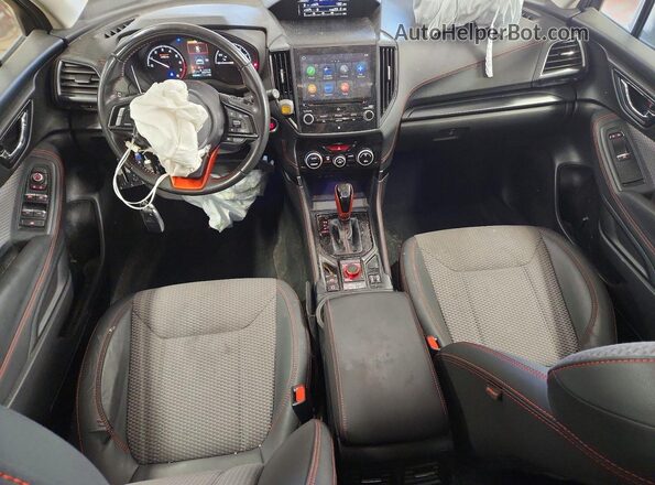 JF2SKAJC8NH407589 2022 SUBARU FORESTER White Widok deski rozdzielczej