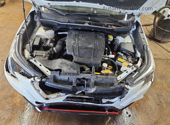 JF2SKAJC8NH407589 2022 SUBARU FORESTER White Widok komory silnika