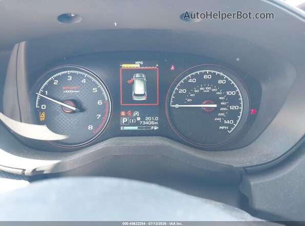 JF2SKAJC8NH450152 2022 SUBARU FORESTER Gray Widok tylnych siedzeń