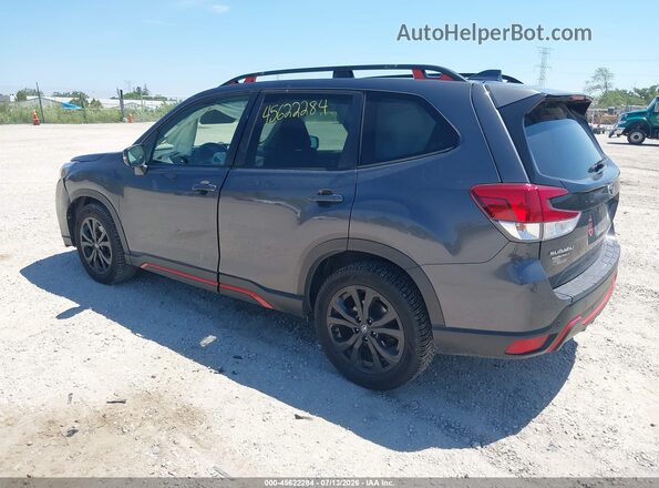 JF2SKAJC8NH450152 2022 SUBARU FORESTER Gray Tył lewy