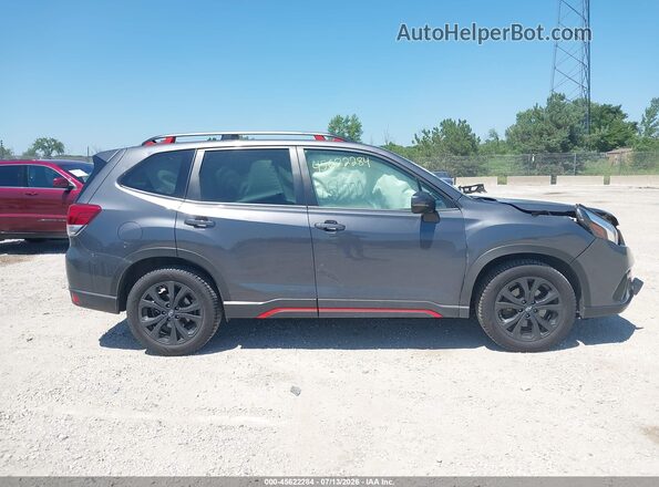 JF2SKAJC8NH450152 2022 SUBARU FORESTER Gray Widok wnętrza z tyłu
