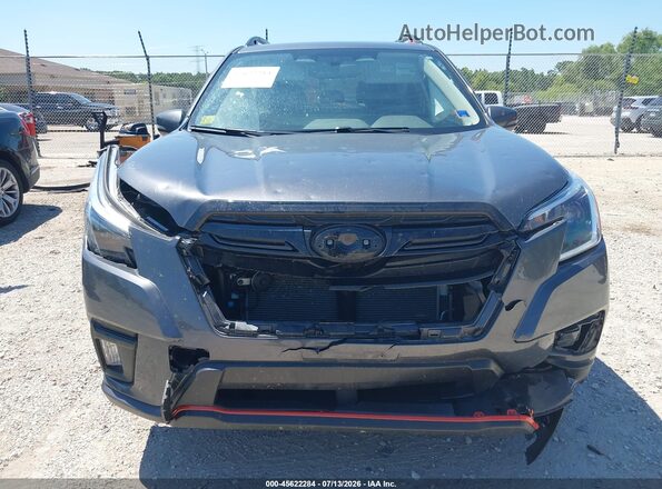 JF2SKAJC8NH450152 2022 SUBARU FORESTER Gray Widok zestawu wskaźników