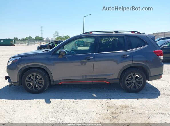 JF2SKAJC8NH450152 2022 SUBARU FORESTER Gray Widok wnętrza 360 stopni