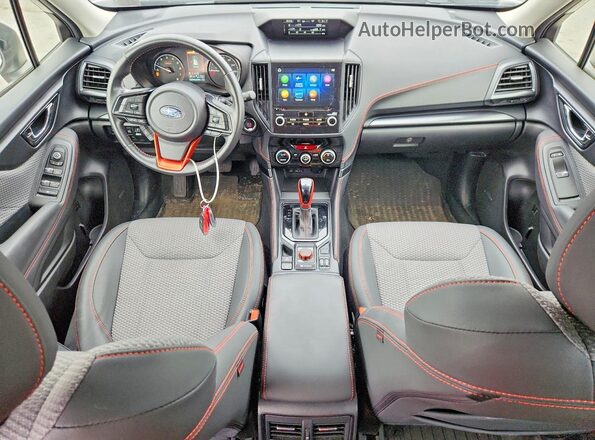 JF2SKAJC8PH506531 2023 SUBARU FORESTER White Vista del salpicadero
