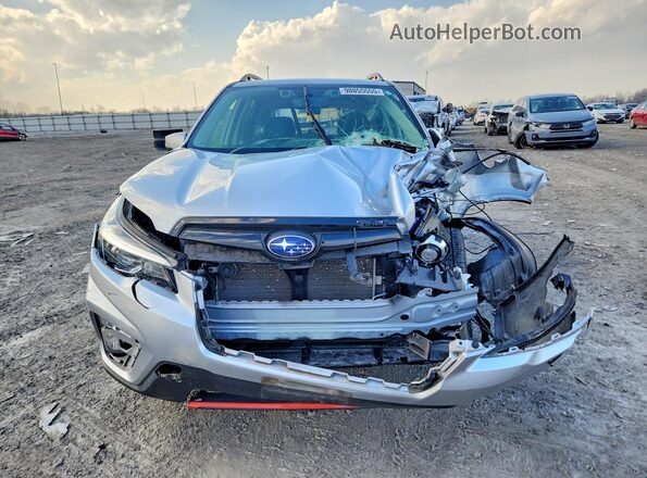JF2SKAJC9KH522259 2019 SUBARU FORESTER Silver Вид спереду