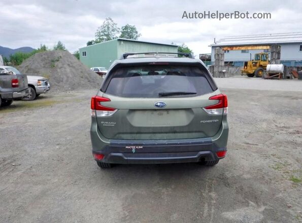 JF2SKAJC9LH400888 2020 SUBARU FORESTER Green Widok z tyłu