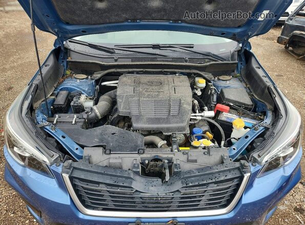 JF2SKAJC9LH413897 2020 SUBARU FORESTER Синий Вид задней части салона