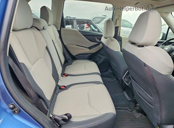 JF2SKAJC9LH413897 2020 SUBARU FORESTER Синий Вид задних сидений