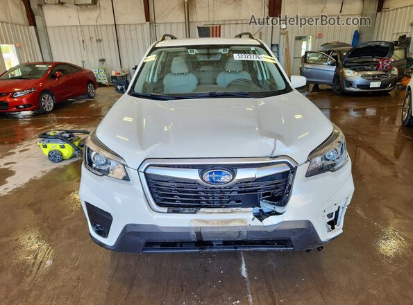 JF2SKAJC9LH468950 2020 SUBARU FORESTER White Vista frontal