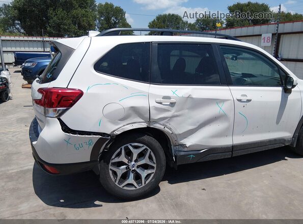 JF2SKAJC9LH542500 2020 SUBARU FORESTER White Widok z przodu