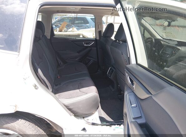 JF2SKAJC9LH542500 2020 SUBARU FORESTER White Widok naklejki z numerem VIN